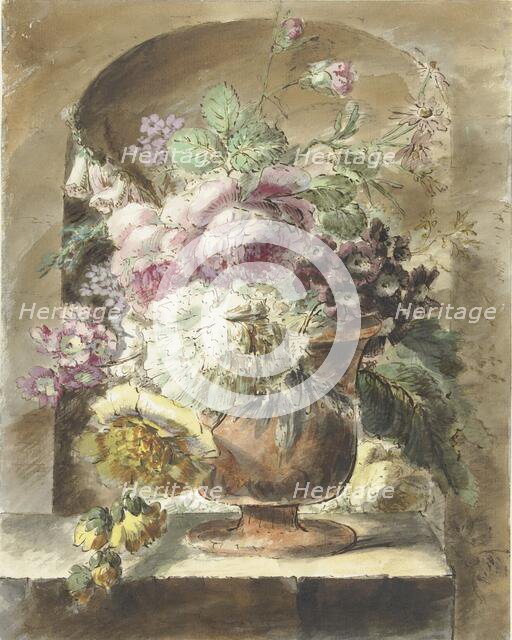 Flowers, 1745-1784. Creator: Pieter van Loo.