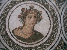 Mosaic, El Jem Museum, El Djem, Tunisia, 2009. Creator: Amanda Waite.