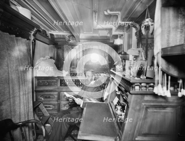 U.S.S. Newark, Paymaster Thompson, between 1891 and 1901. Creator: Unknown.