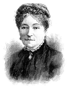 The late Dowager Marchioness of Ely, 1890. Creator: R. Taylor.