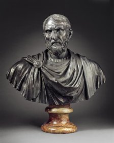 Bust of Lucius Junius Brutus, c.1550. Creators: Ludovico Lombardo, Lucius Junius Brutus.