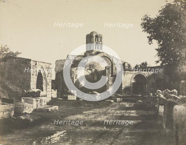 Saint-Honorat, Prés dArles, 1853. Creator: Édouard Baldus (French, 1813-1889).