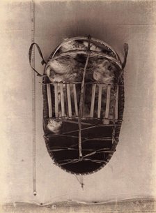 Todzhin Birchbark Cradle (sent to the Berlin Museum fur Volkskunde), 1897. Creator: Unknown.