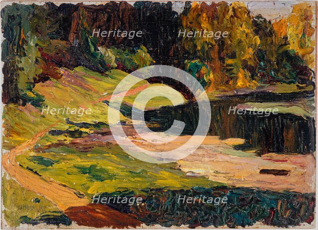 Achtyrka, Park, c 1902. Creator: Kandinsky, Wassily Vasilyevich (1866-1944).