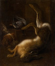 Still Life with Game, around 1660. Creator: Jan Baptist Tyssens.