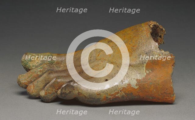 Left Foot from a Statue, late 2nd-3rd century A.D. Creator: Unknown.