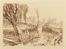 Hedging and Ditching, published 1812. Creator: JMW Turner.