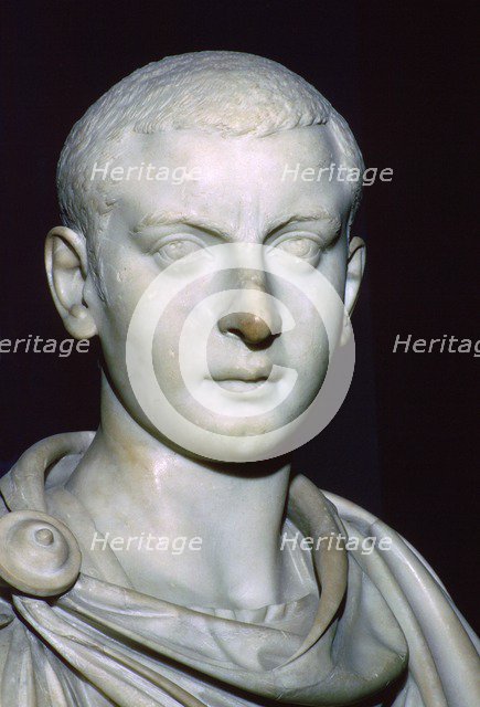 Bust of Gordian III, 3rd century. Artist: Unknown