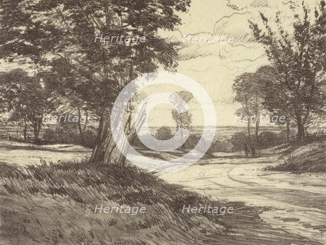 Hurley Road, 1923. Creator: Bolton Coit Brown.