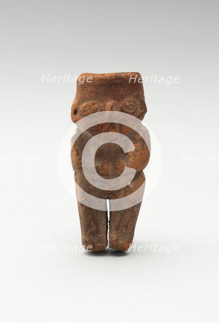 Mold-Made Female Figurine, c. A.D. 100/600. Creator: Unknown.