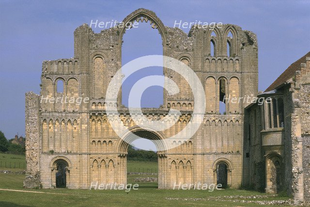Monastic church, Castle Acre Priory, Norfolk, 1997. Artist: J Bailey