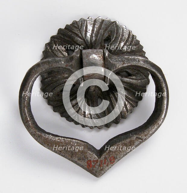 Door Handle, German, 15th century. Creator: Unknown.