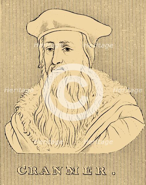 'Cranmer', (1489-1556), 1830. Creator: Unknown.