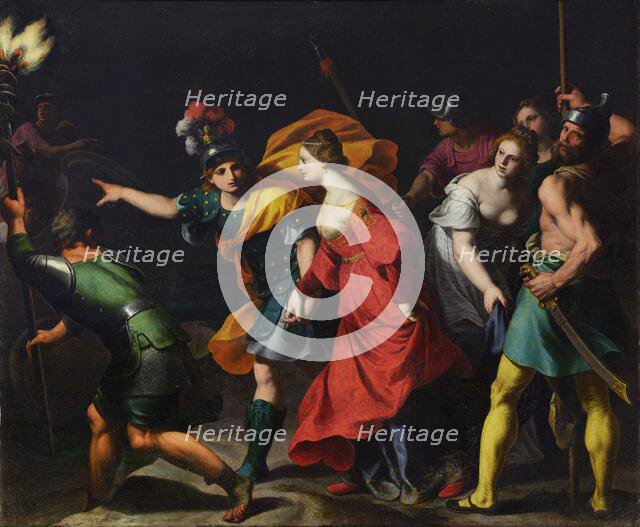 The Rape of Helen, First Half of 17th century. Creator: Turchi, Alessandro (1578-1649).