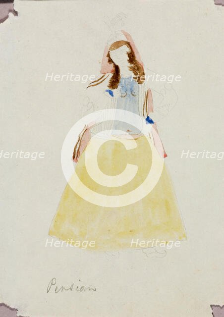 Persian Woman, n.d. Creator: Miner Kilbourne Kellogg.