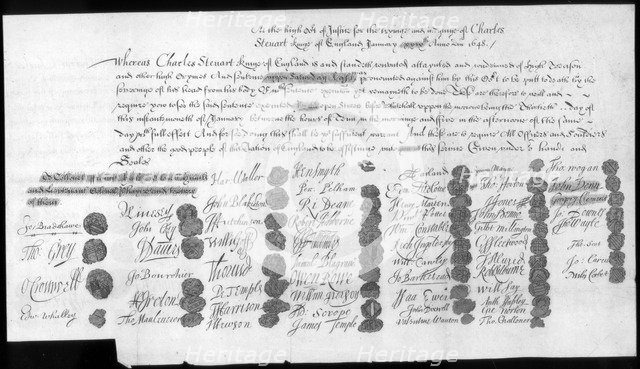 A letter relating to Charles Stuart, 'Bonnie Prince Charlie', 18th century Artist: Unknown