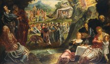 The Worship of the Golden Calf, c. 1594. Creator: Jacopo Tintoretto.