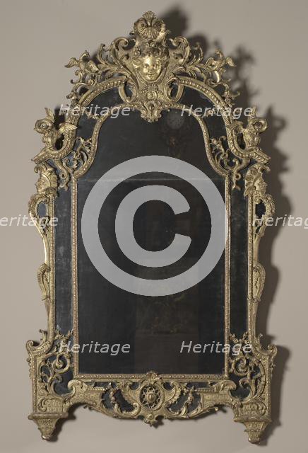 Pier Mirror (Trumeau), c. 1715. Creator: Unknown.