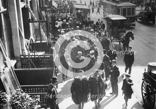 Arabs from "Garden of Allah" N.Y., between c1910 and c1915. Creator: Bain News Service.