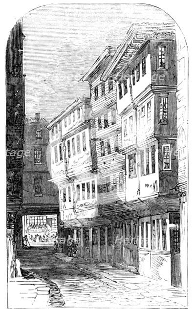 Old Chambers in Middle-Temple-Lane, 1857. Creator: Unknown.