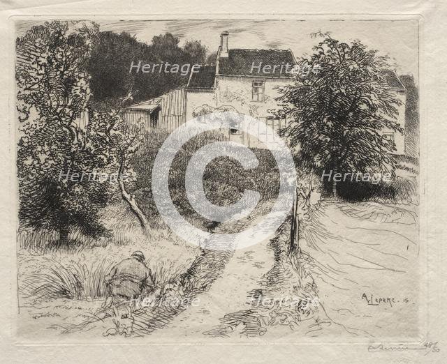 A Bellot, 1915. Creator: Auguste Louis Lepère (French, 1849-1918).