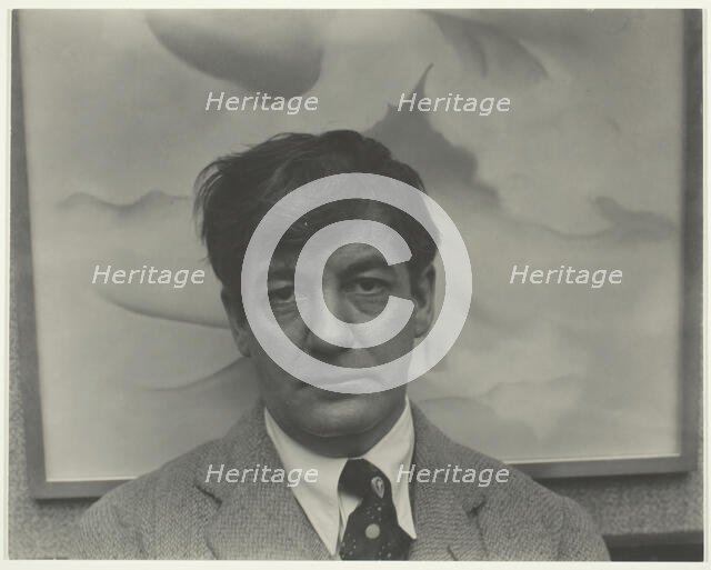 Sherwood Anderson, 1923. Creator: Alfred Stieglitz.