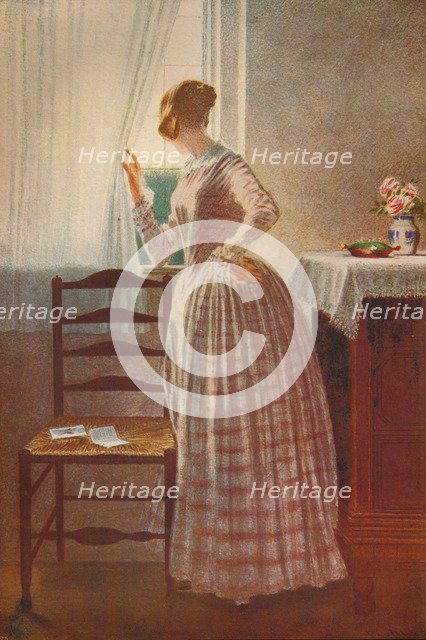 'Love's Missive', c1840, (c1915). Artist: William Henry Hunt.