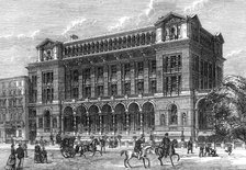 New science schools, South Kensington, London, 19th century. Artist: Unknown