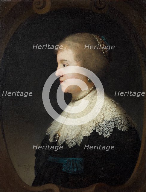 Portrait of Amalia of Solms-Braunfels (1602-1675), 1632.