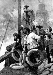 "Danger!", 1890. Creator: Unknown.