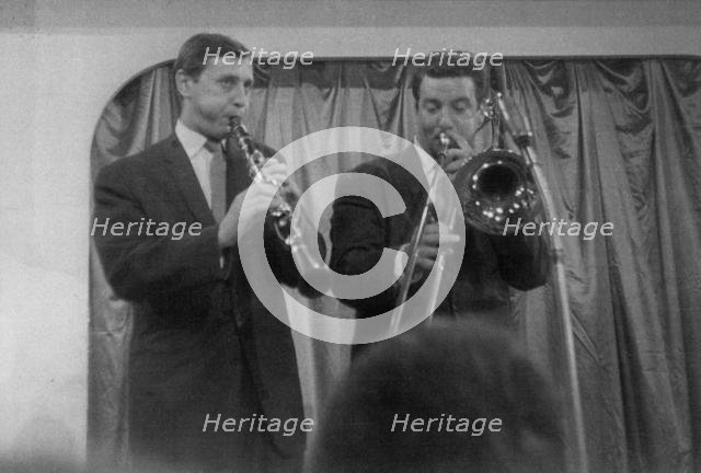 Archie Semple and Roy Crimmins, c1961. Creator: Brian Foskett.