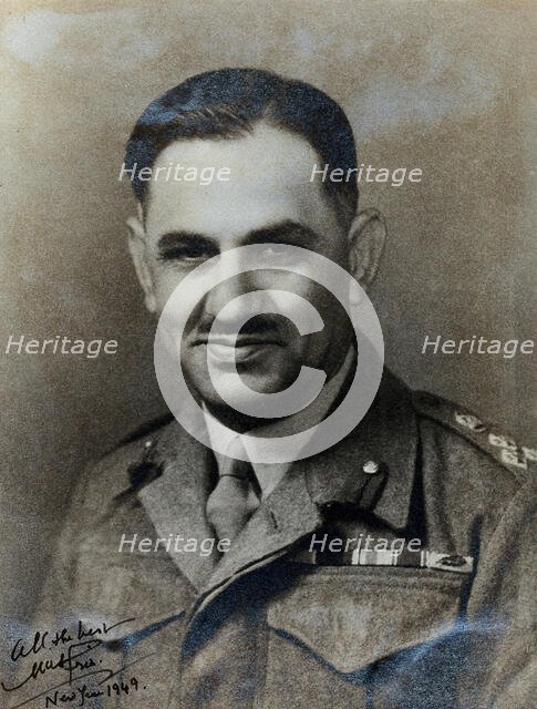 M Kalida Afridi, 1949. Creator: Unknown.