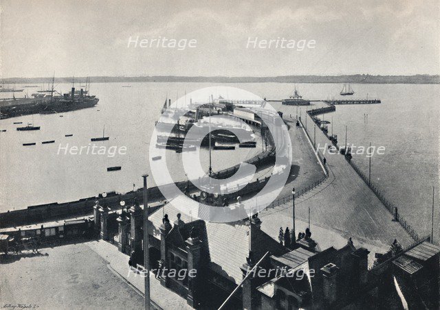 'Southampton - The Pier', 1895. Artist: Unknown.