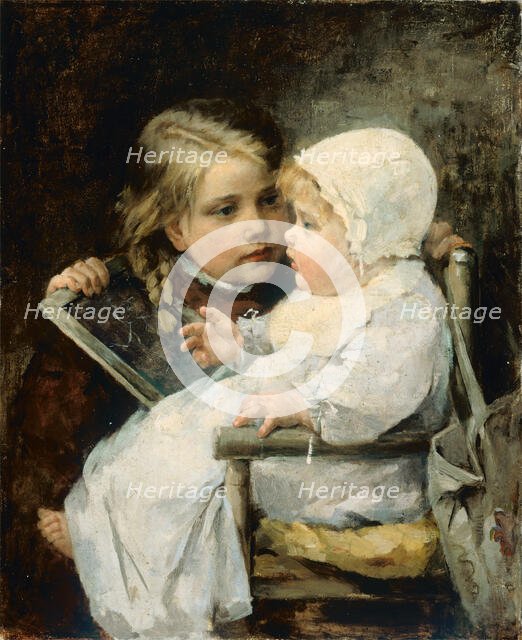 The Young Artist, 1885. Creator: Ellen Kendall Baker.
