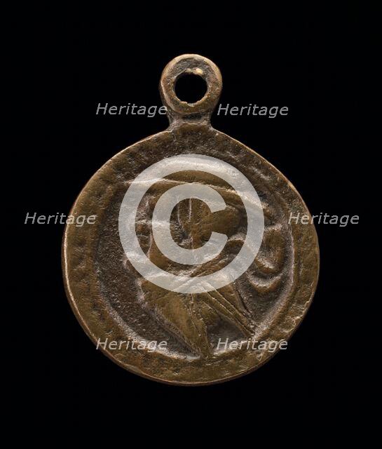 Satirical Head of a Cardinal [reverse], c. 1540. Creator: Unknown.