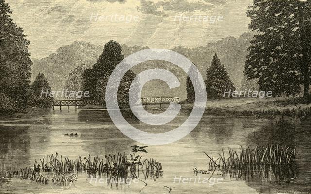 'The Lake, Blenheim', 1898. Creator: Unknown.