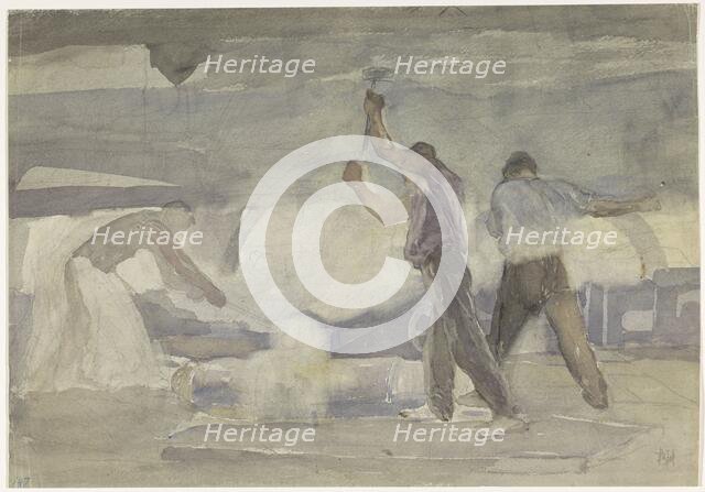 Forge, 1871-1906. Creator: Pieter de Josselin de Jong.