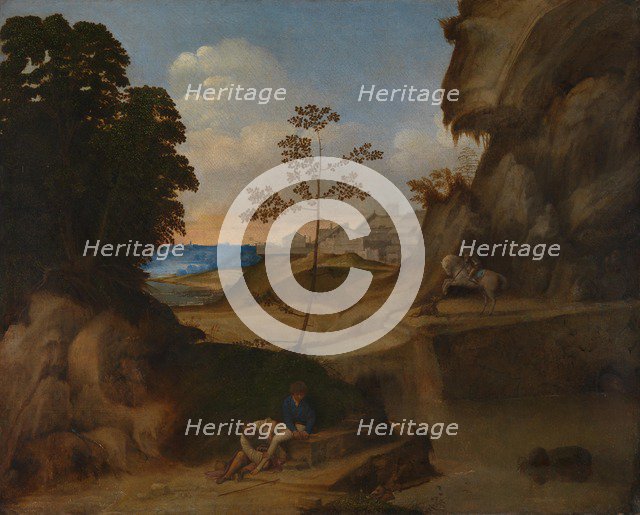 The Sunset (Il Tramonto), 1506-1510. Artist: Giorgione (1476-1510)