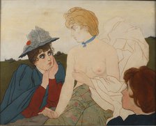 Chasteté (Chastity), c1892. Creator: Maurin, Charles (1856-1914)