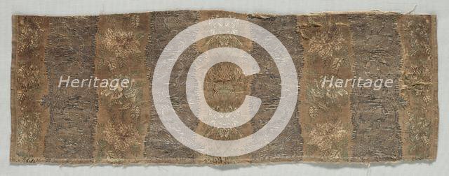 Textile Fragment, 1700s. Creator: Unknown.