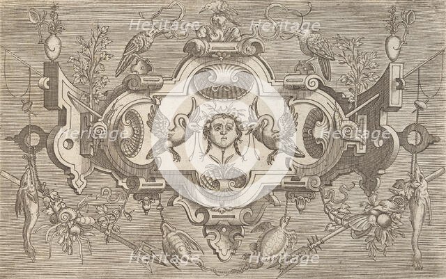 Targhe ed altri ornati di varie e capricciose invenzioni (Cartouches and other ornaments o..., 1773. Creator: Unknown.