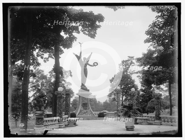 Victory monument, Put-In-Bay, Ohio, between 1900 and 1910. Creator: Unknown.