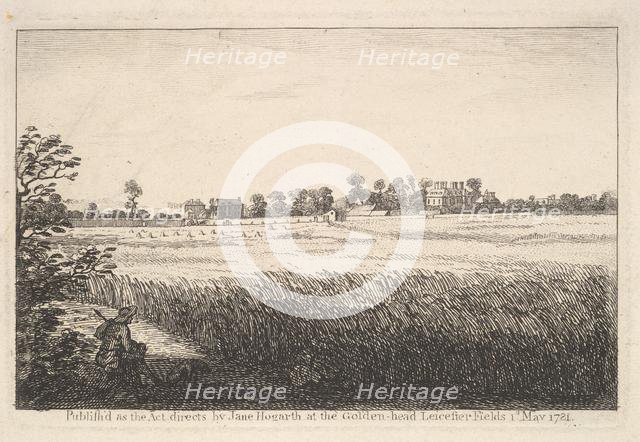 View of Ranby's House, May 1, 1781. Creator: William Hogarth.