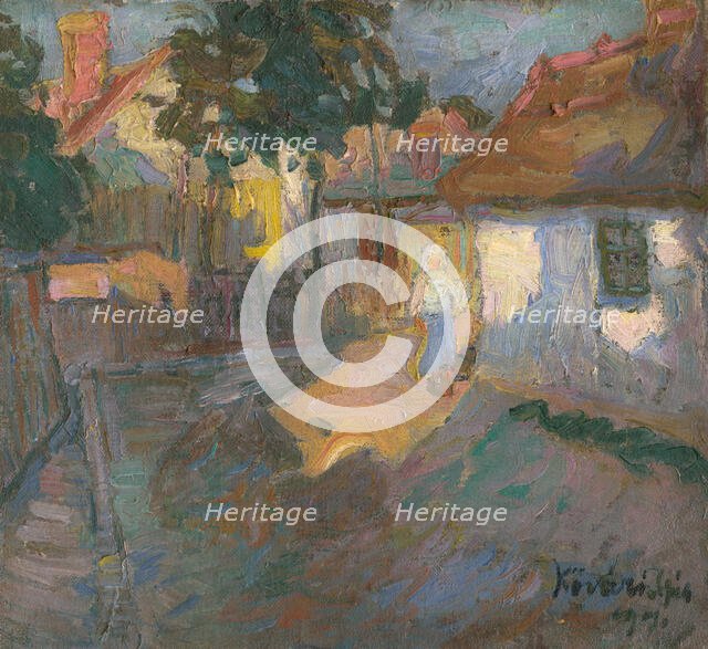 Szolnok, 1910. Creator: Konstantín Kövári-Kacmarik.