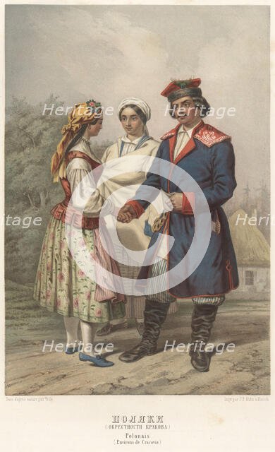 Poles (surroundings of Krakow), 1862. Creator: Karl Fiale.