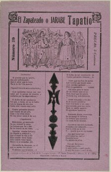 The Tap Dance, published c. 1918. Creator: José Guadalupe Posada.