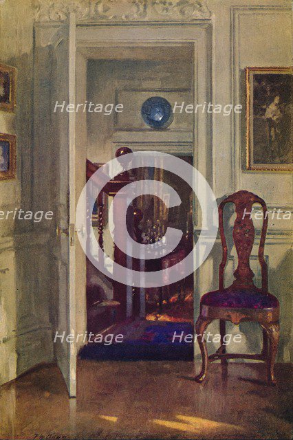 'An Interior at Hove', c19th century. Artist: Patrick William Adam.