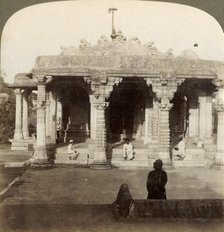 'Superb Marble Temples at Dilwarra, on Abu, the sacred mountain of the Jains, India', 1903. Creator: Underwood & Underwood.