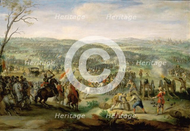 The Battle of White Mountain on 8 November 1620, 1620. Creator: Snayers, Pieter (1592-1667).