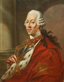 Portrait of King Victor Amadeus III of Sardinia (1726-1796), Between 1780 and 1785. Creator: Schweickhardt, Heinrich Wilhelm (1747-1797).